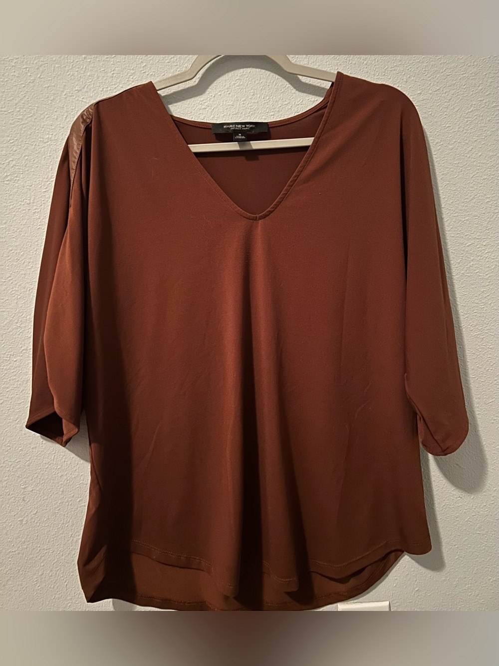 Marc New York - Andrew Marc V-Neck Blouse